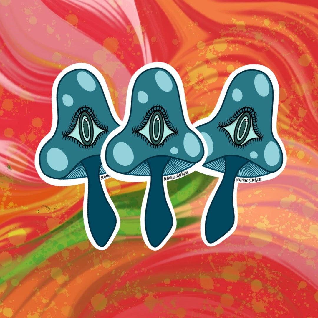 Rainbow Shroomies - Turquoise