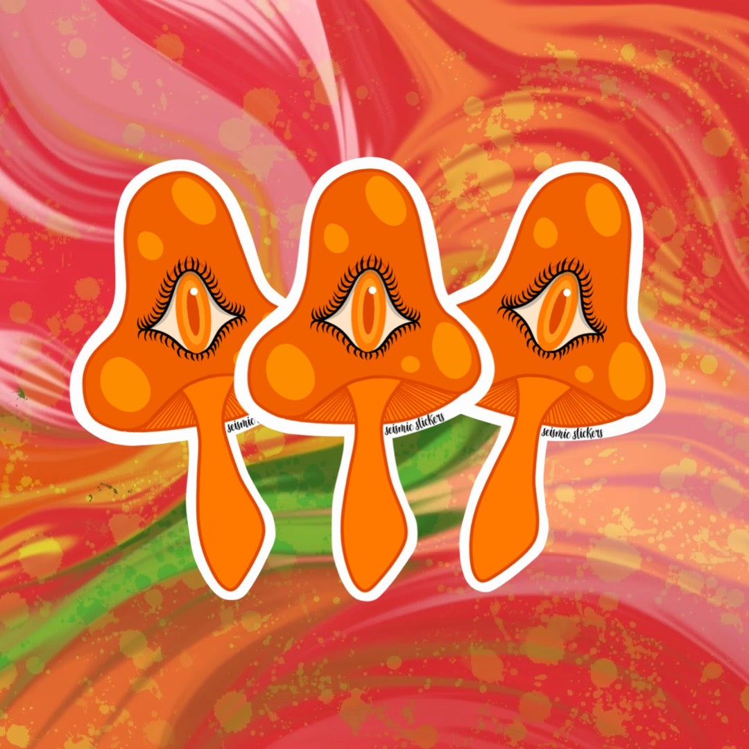 Rainbow Shroomies - Orange