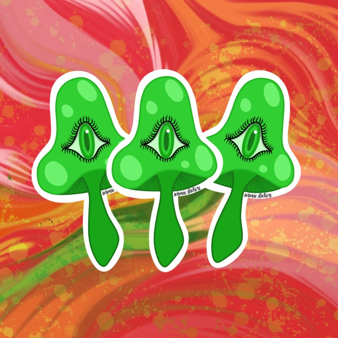 Rainbow Shroomies - Light Green