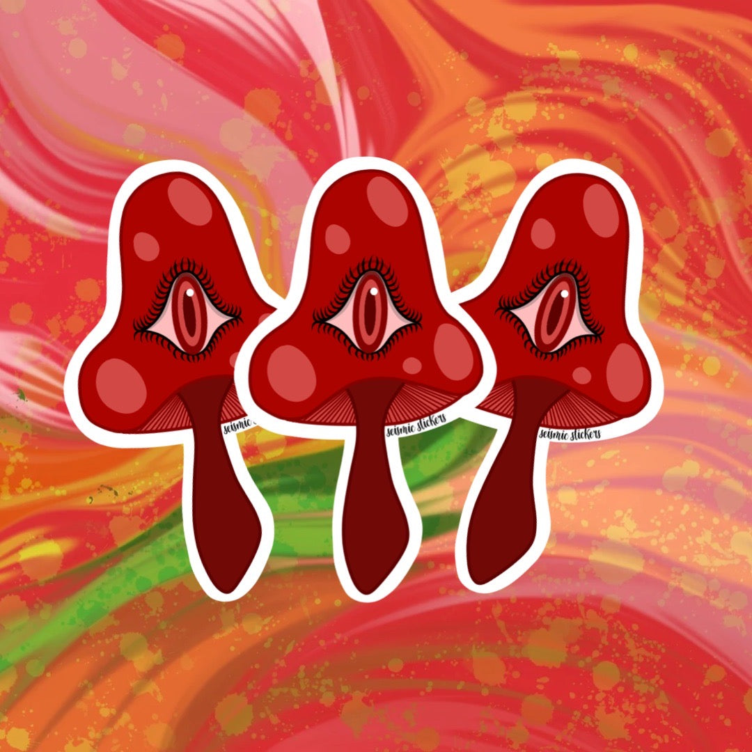 Rainbow Shroomies - Red