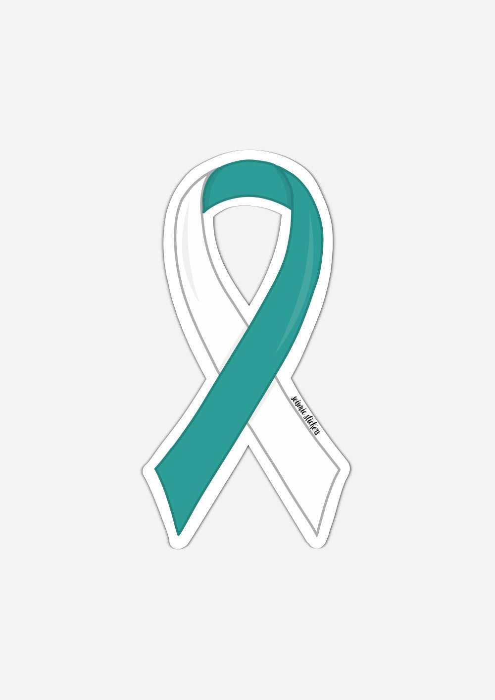 Cervical Cancer Awareness Ribbon