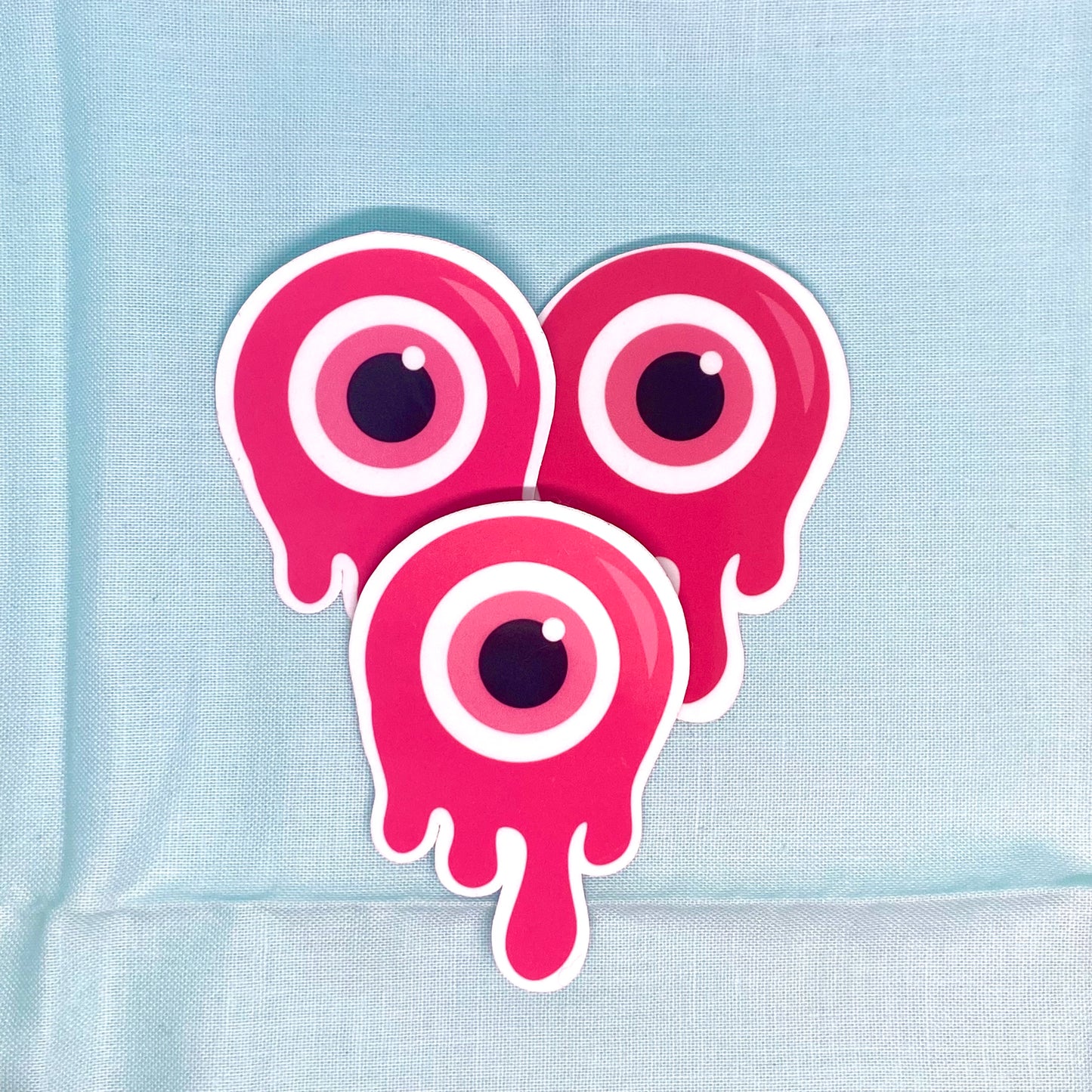 Pink Melting Evil Eye