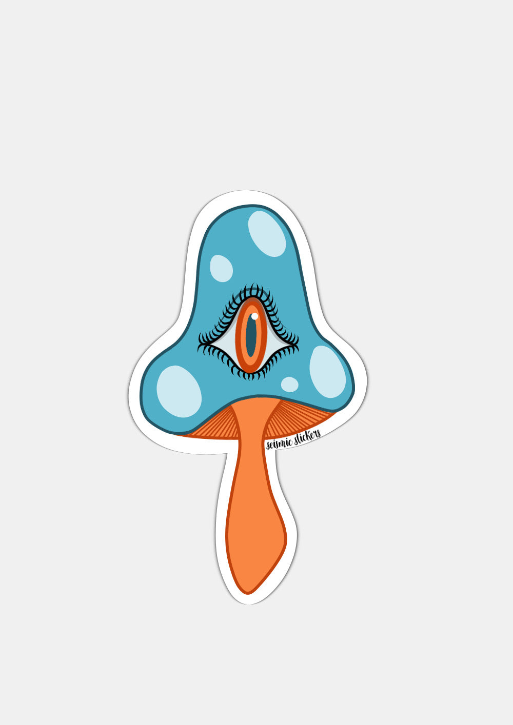 Wild Shroomies - Blue & Orange