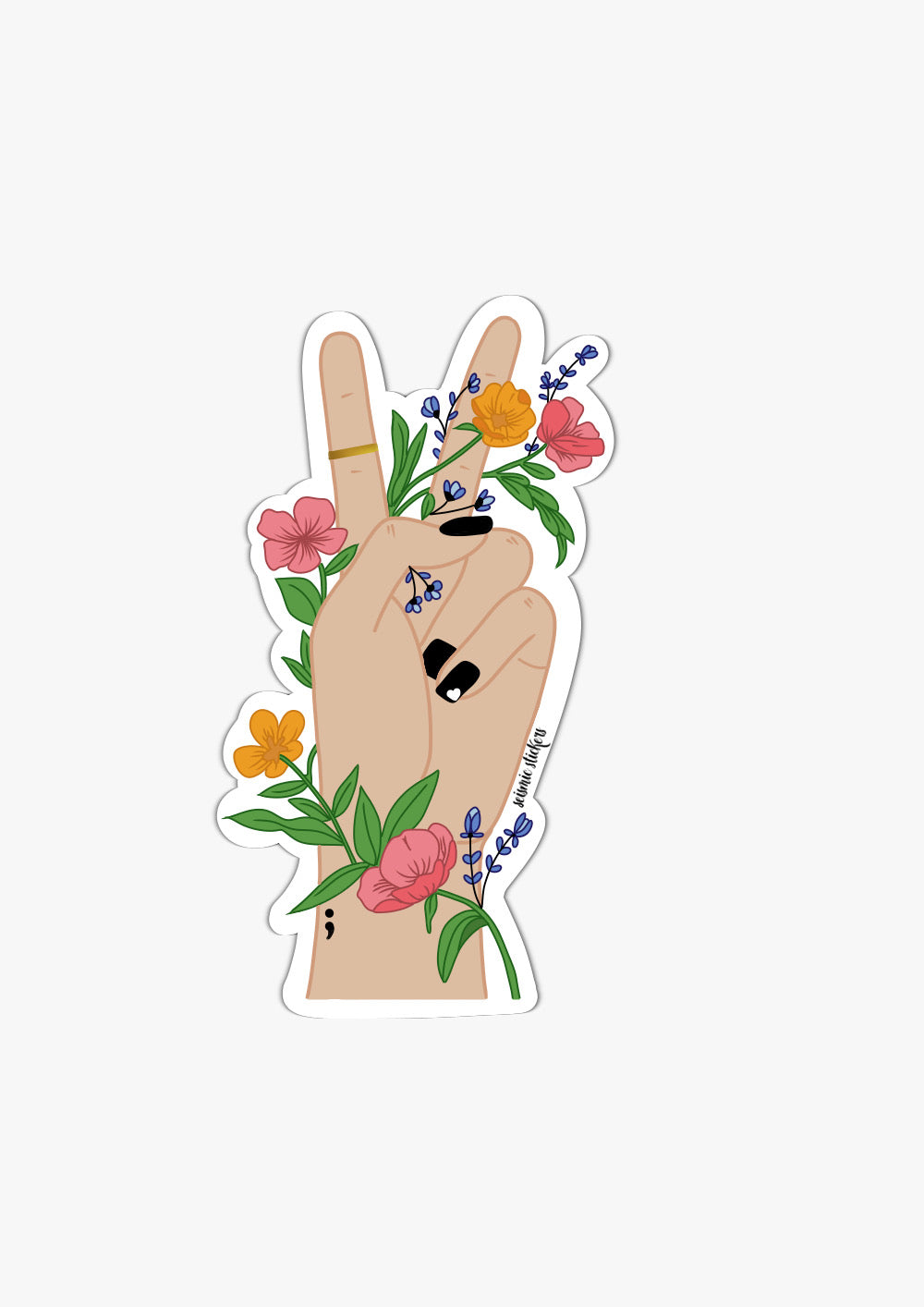 "For Ava" Suicide Awareness Sticker