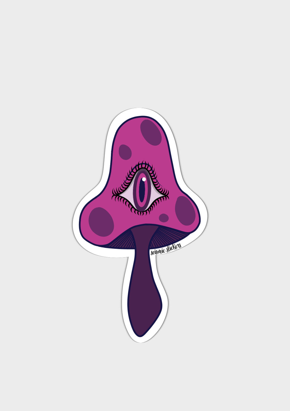 Wild Shroomies - Fuschia & Purple