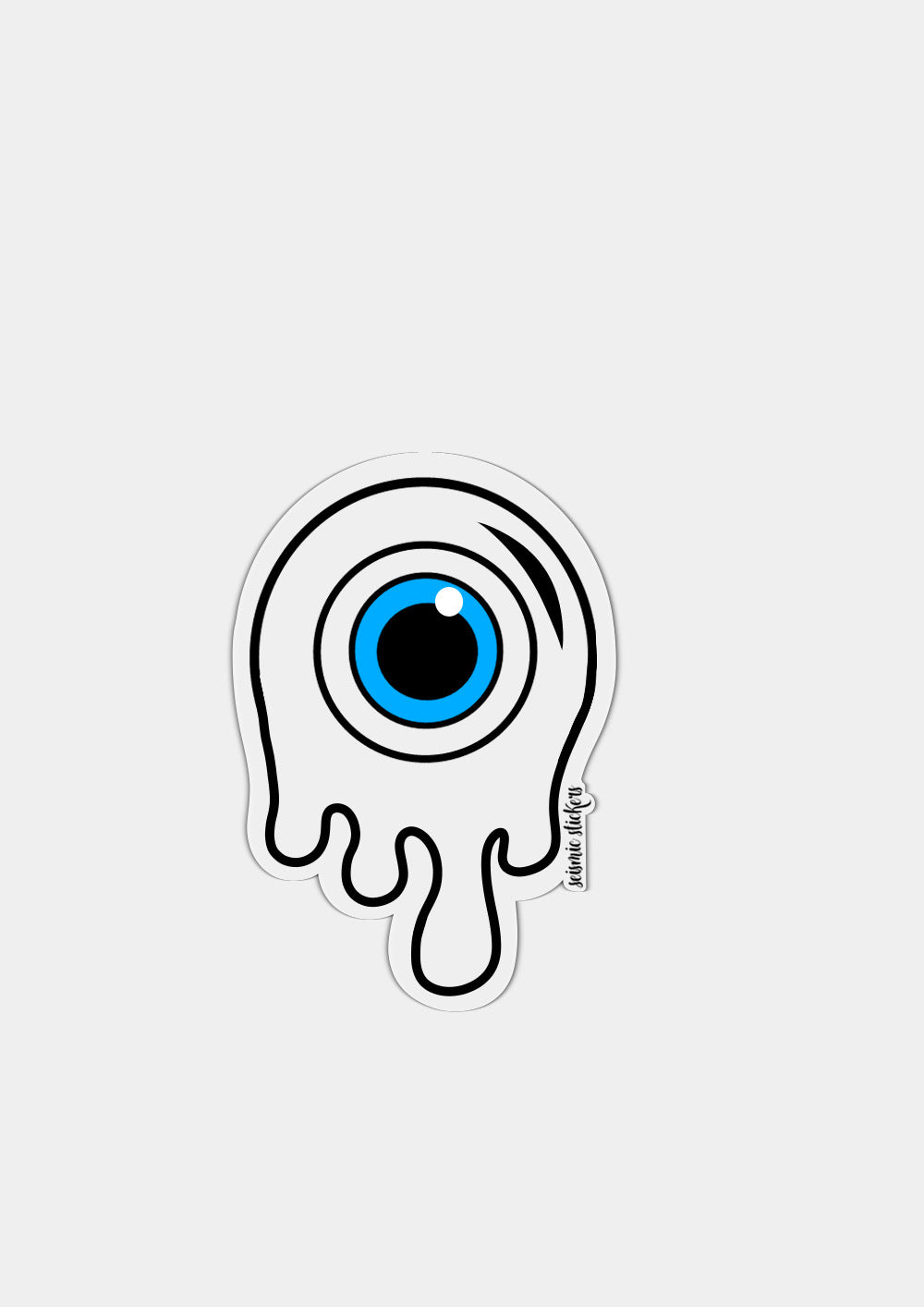 Transparent Melting Evil Eye