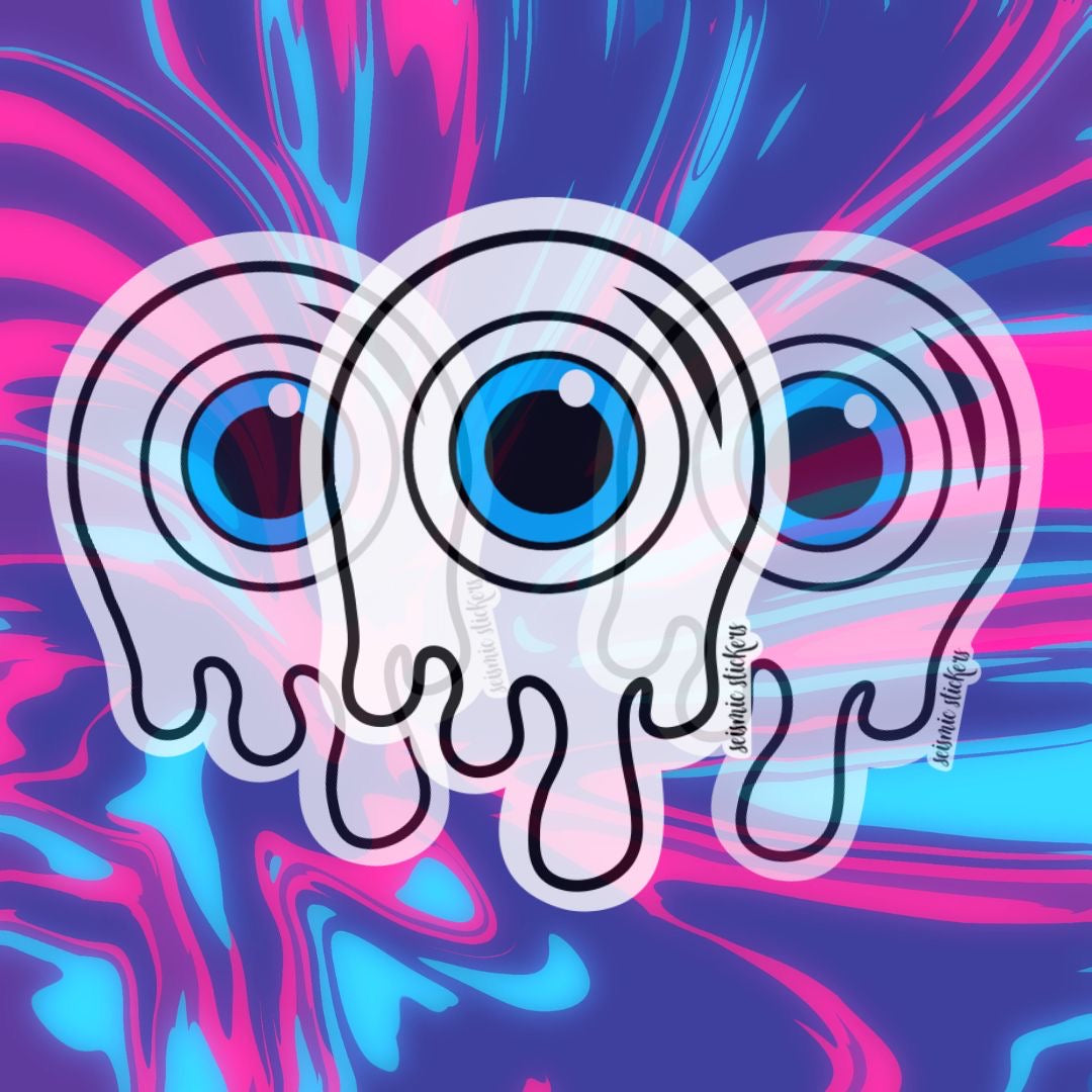 Transparent Melting Evil Eye