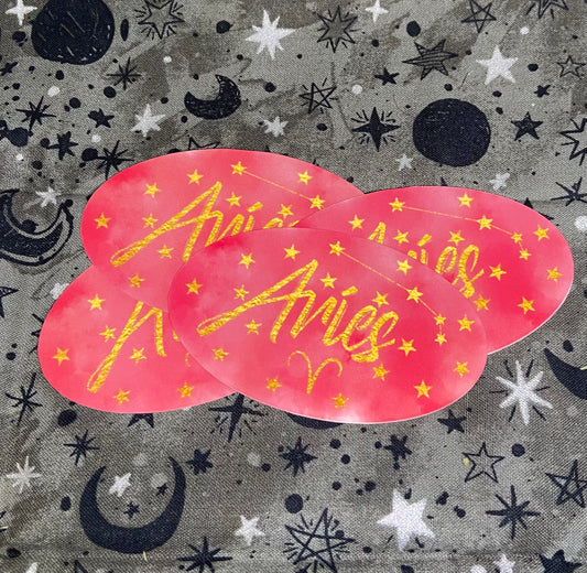 Aries Cloud Sticker