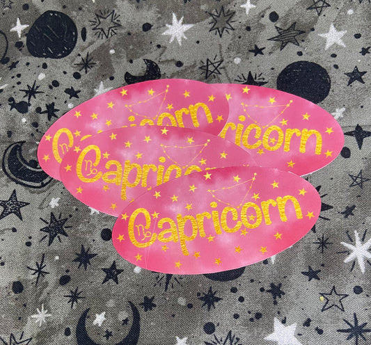 Capricorn Cloud Sticker