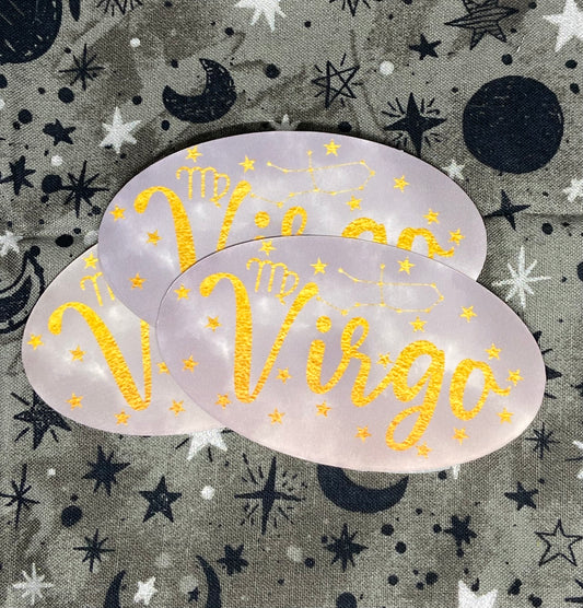 Virgo Cloud Sticker