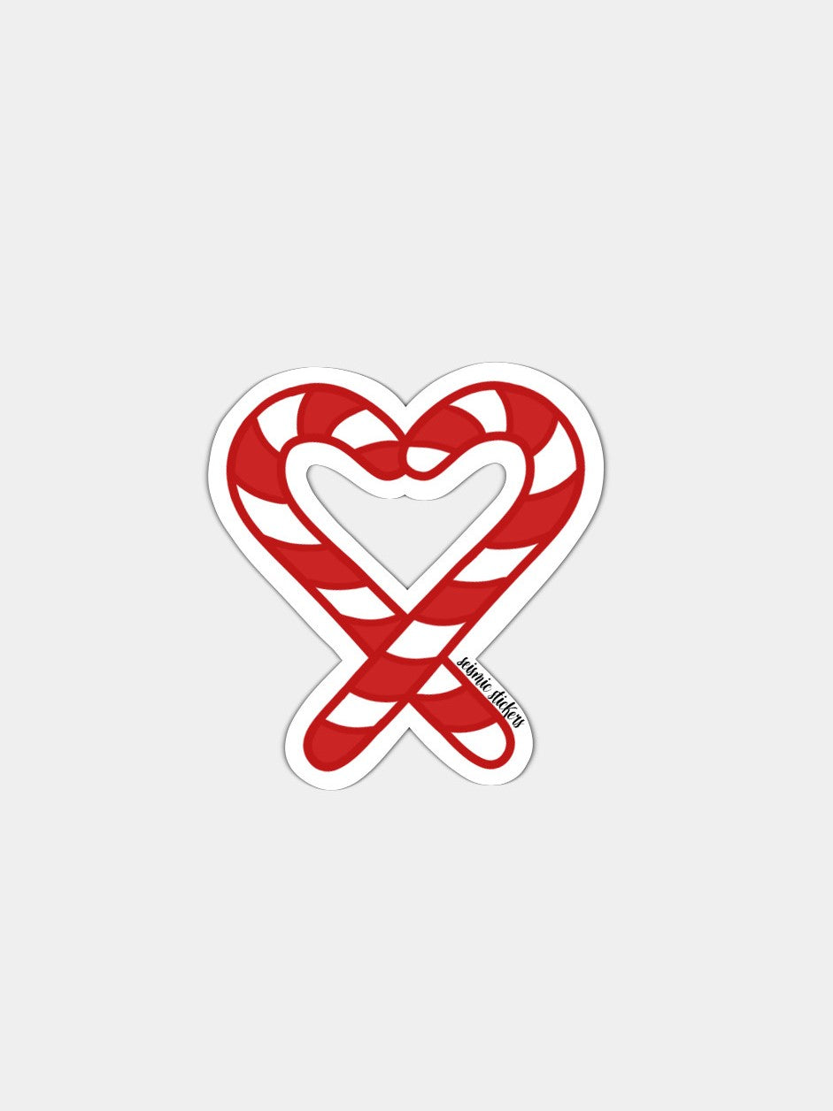 Candy Cane Heart