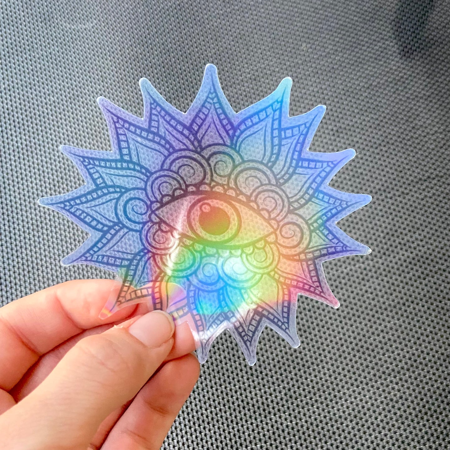 Holographic Eye Flower