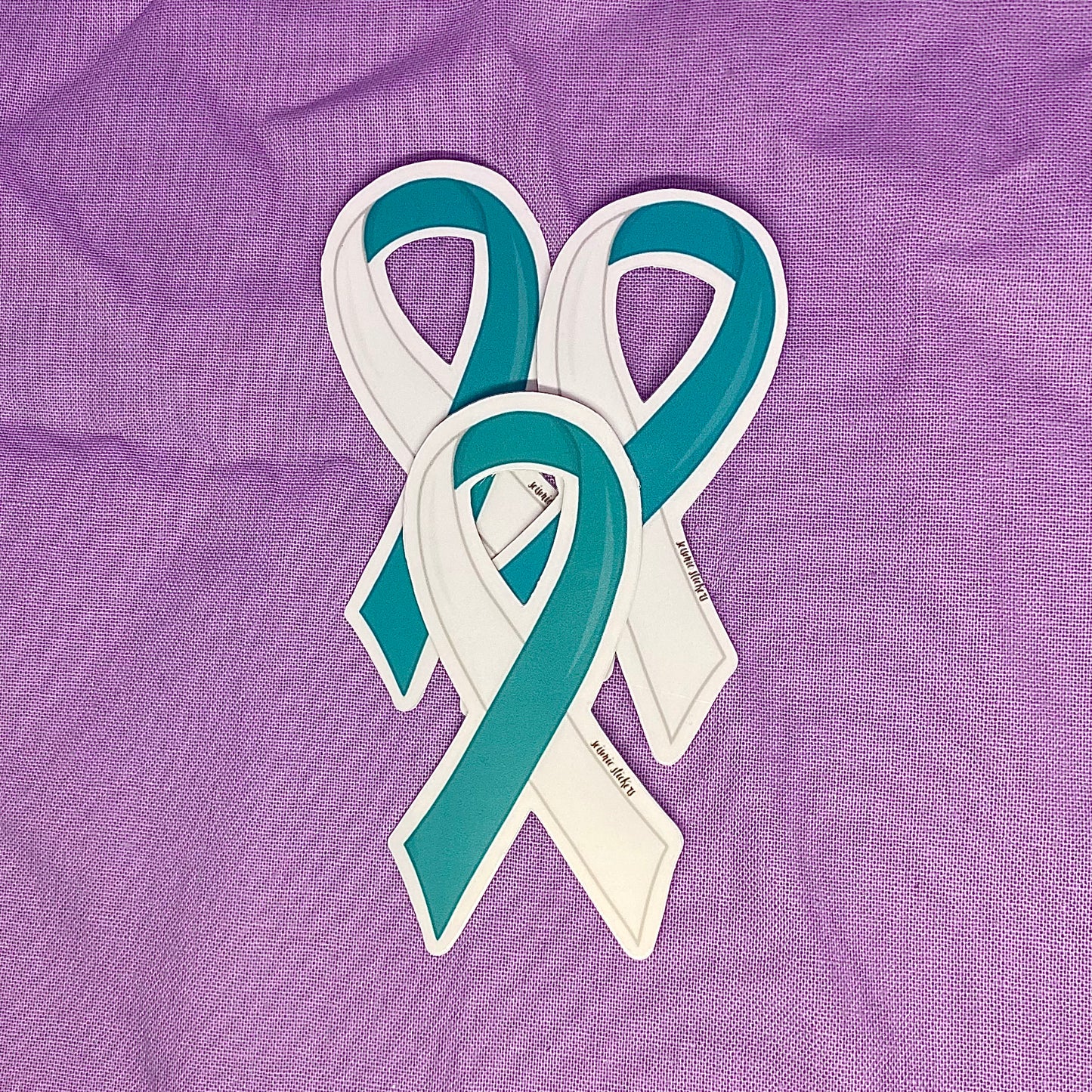 Cervical Cancer Awareness Ribbon