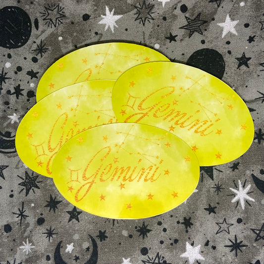 Gemini Cloud Sticker