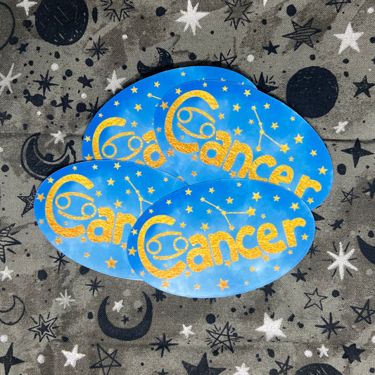 Cancer Cloud Sticker