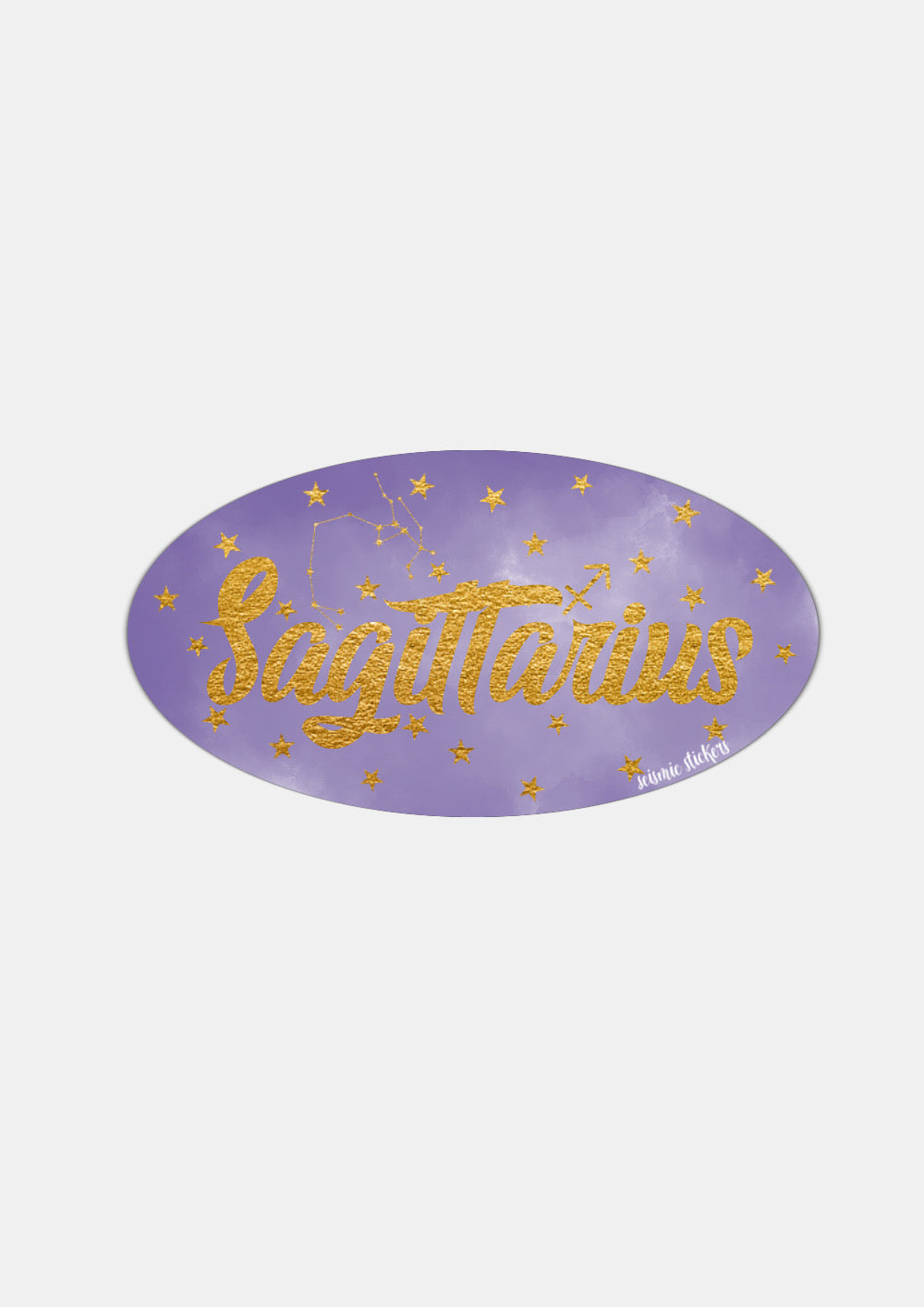 Sagittarius Cloud Sticker