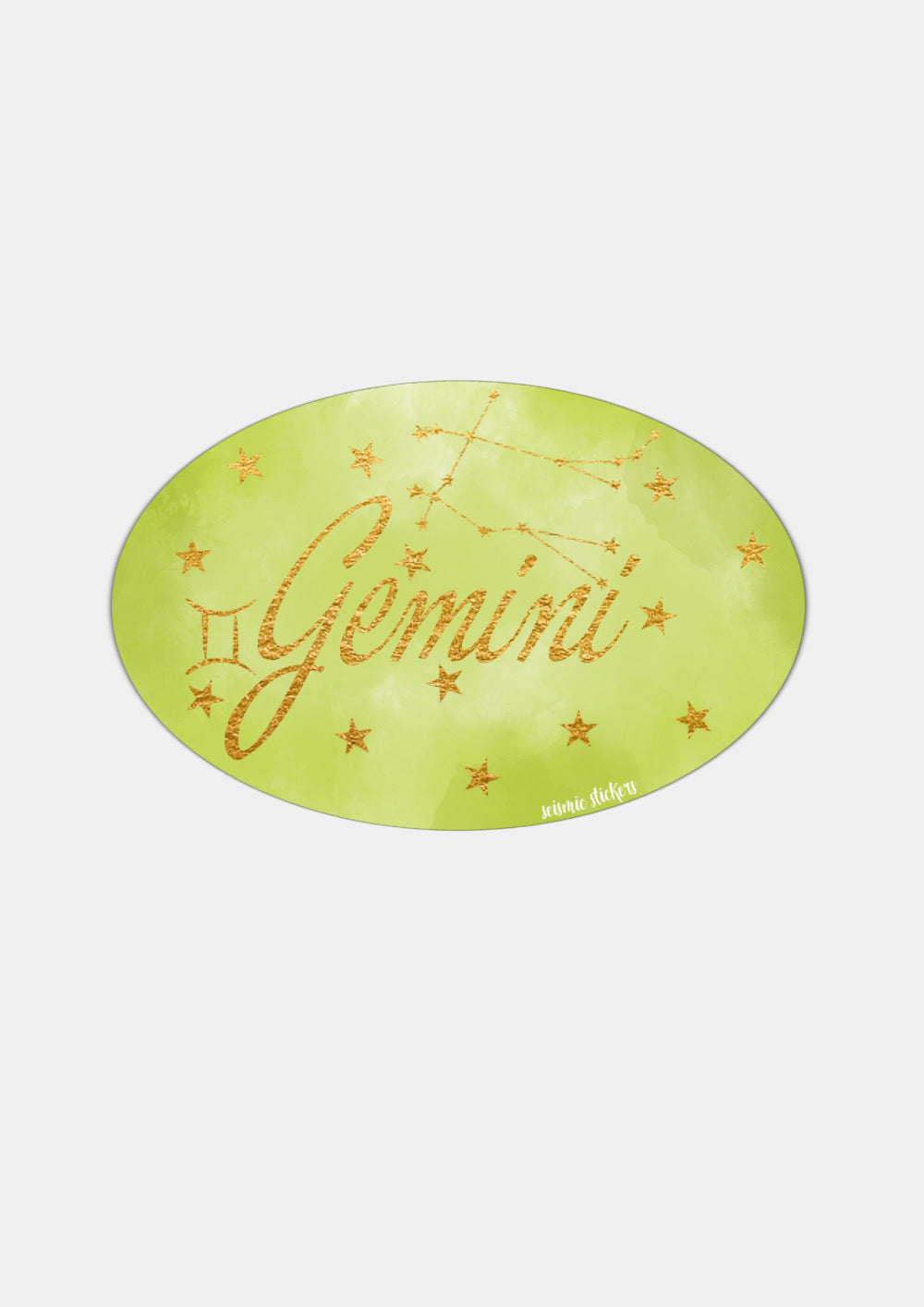 Gemini Cloud Sticker