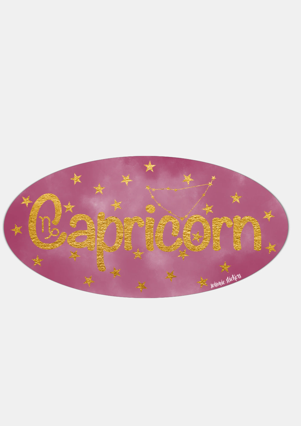 Capricorn Cloud Sticker