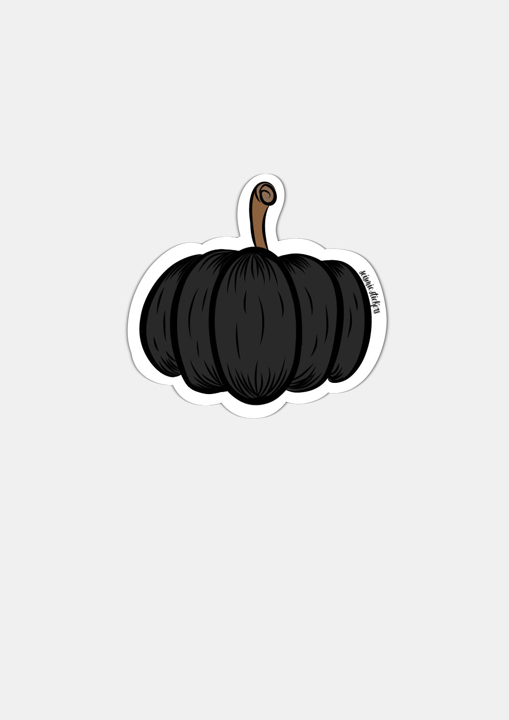 Halloween Pumpkin - Black