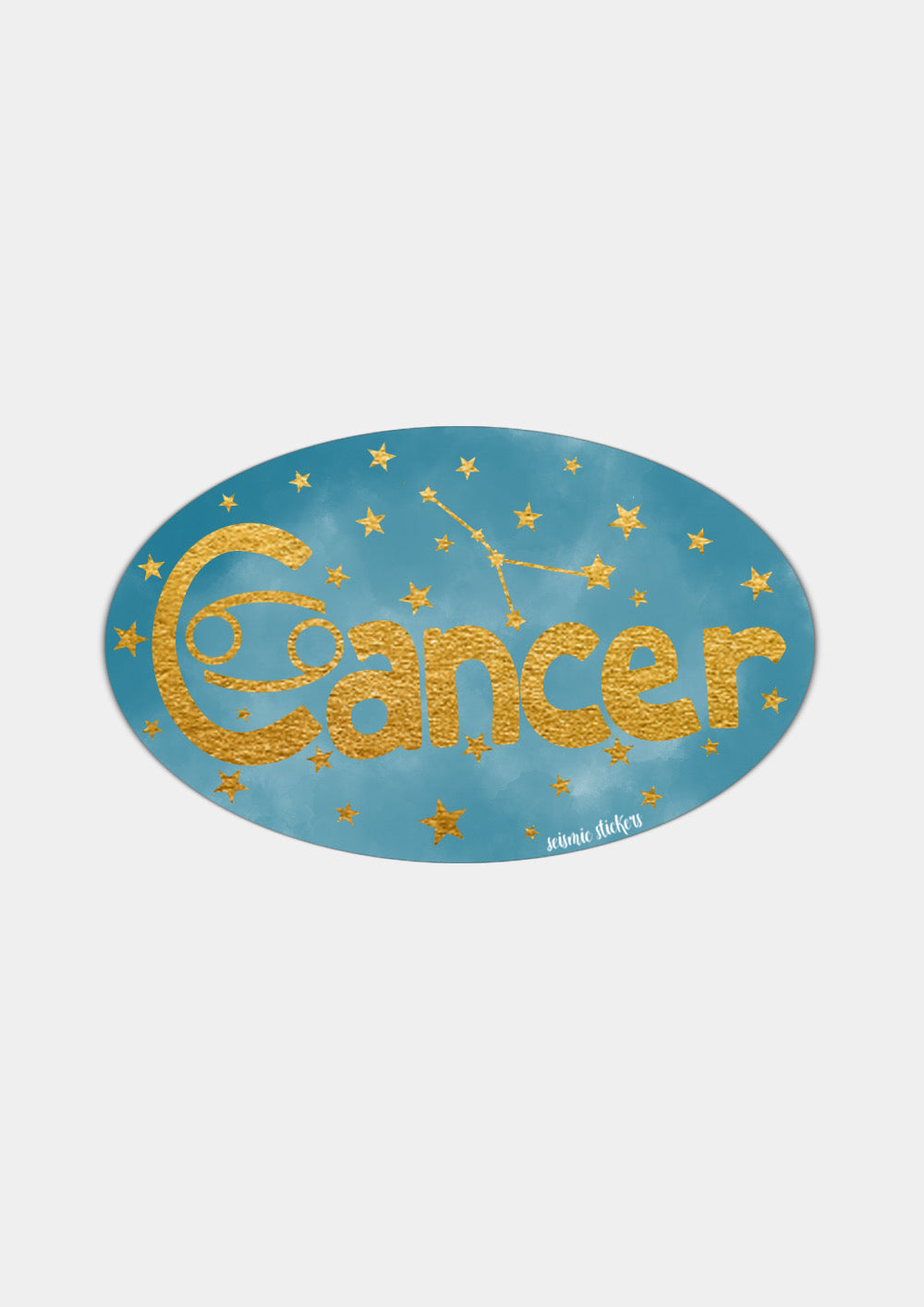 Cancer Cloud Sticker