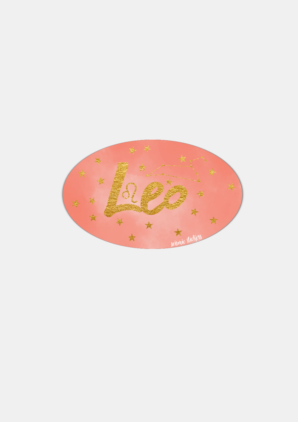 Leo Cloud Sticker