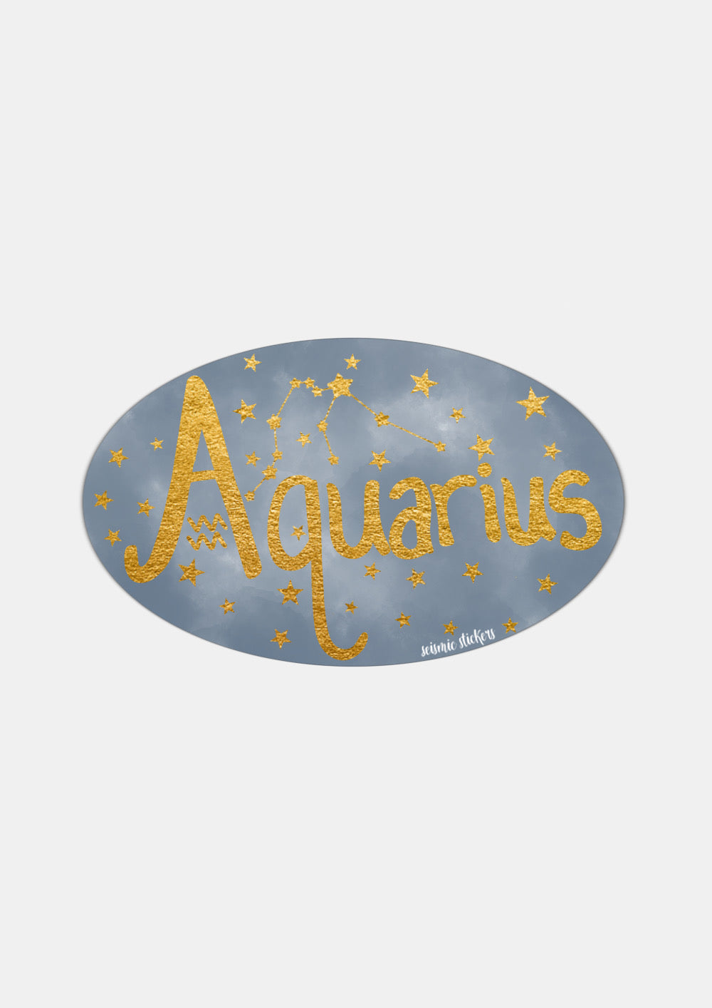 Aquarius Cloud Sticker