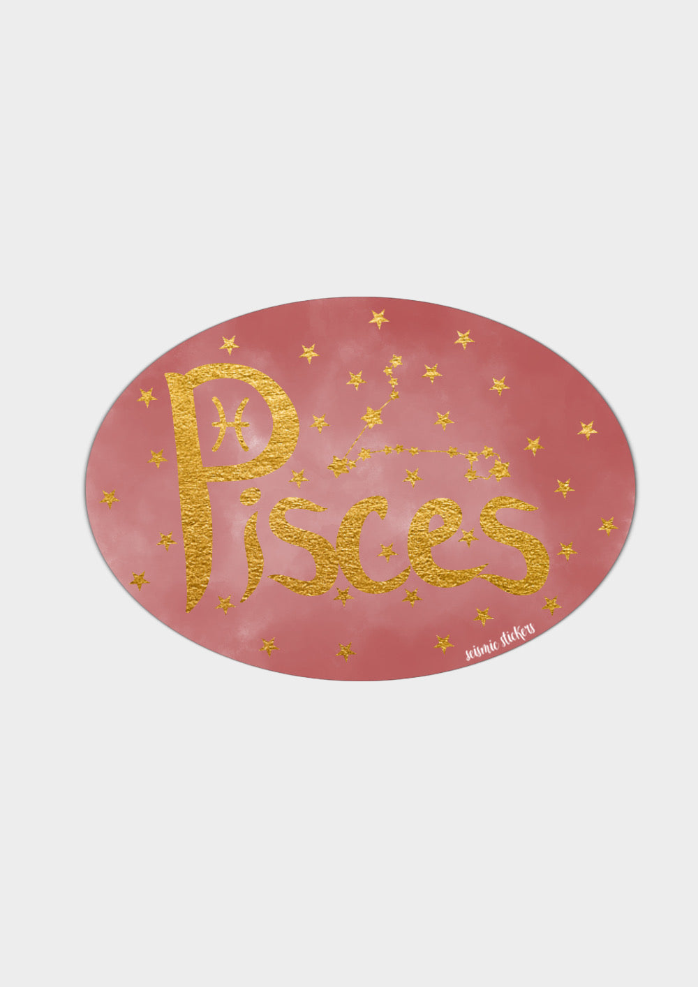 Pisces Cloud Sticker